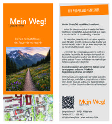 Flyer für Partnerbetriebe